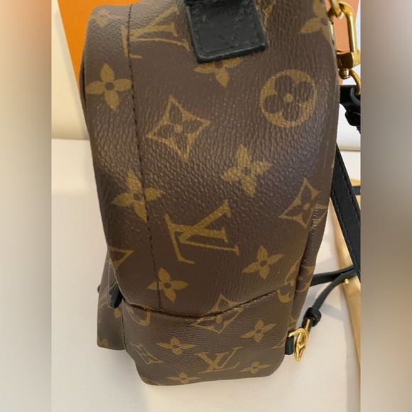 Authentic Louis Vuitton monogram mini palm springs backpack - Picture 3 of 7